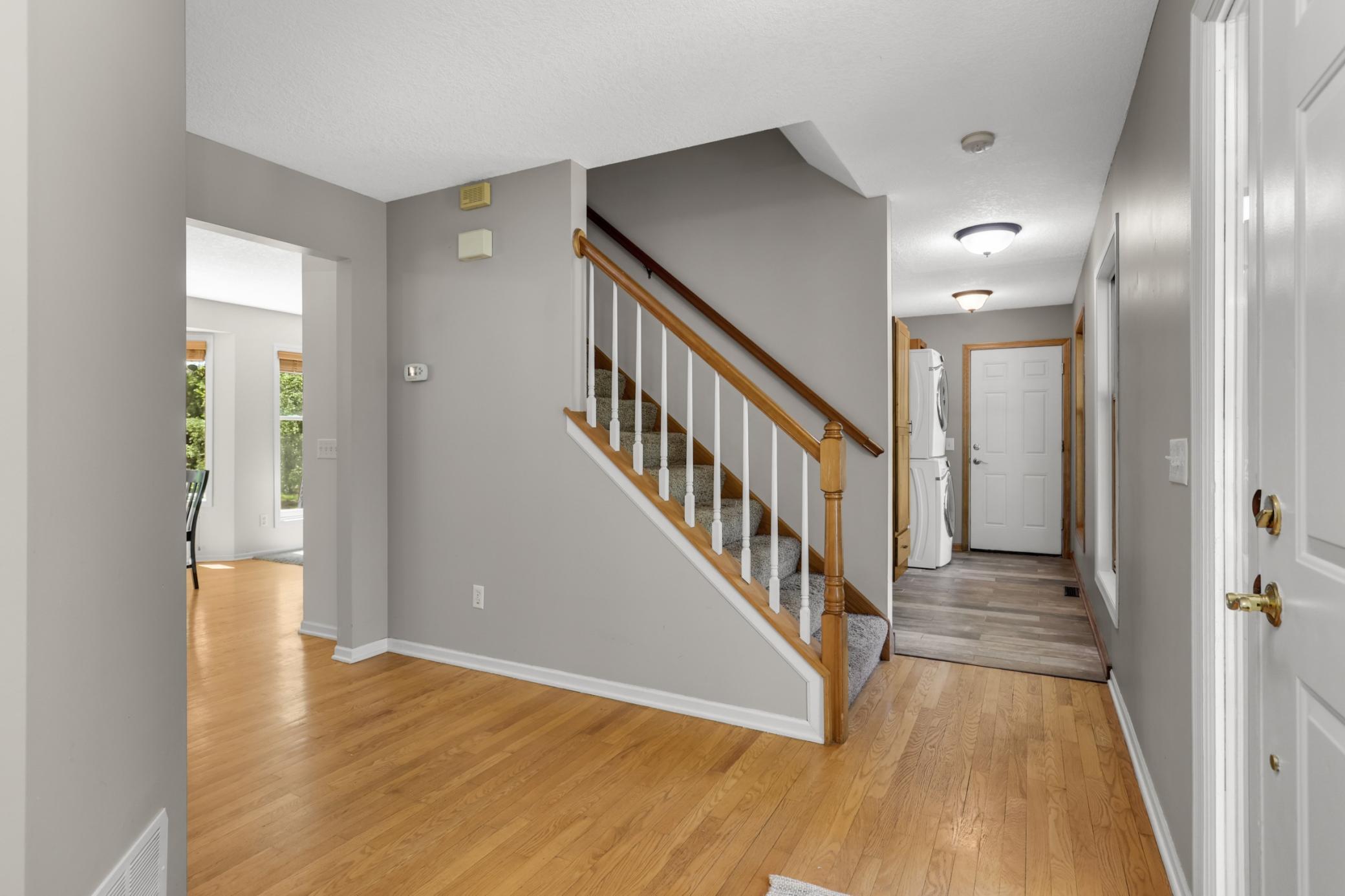 Beautiful oak hardwood floors