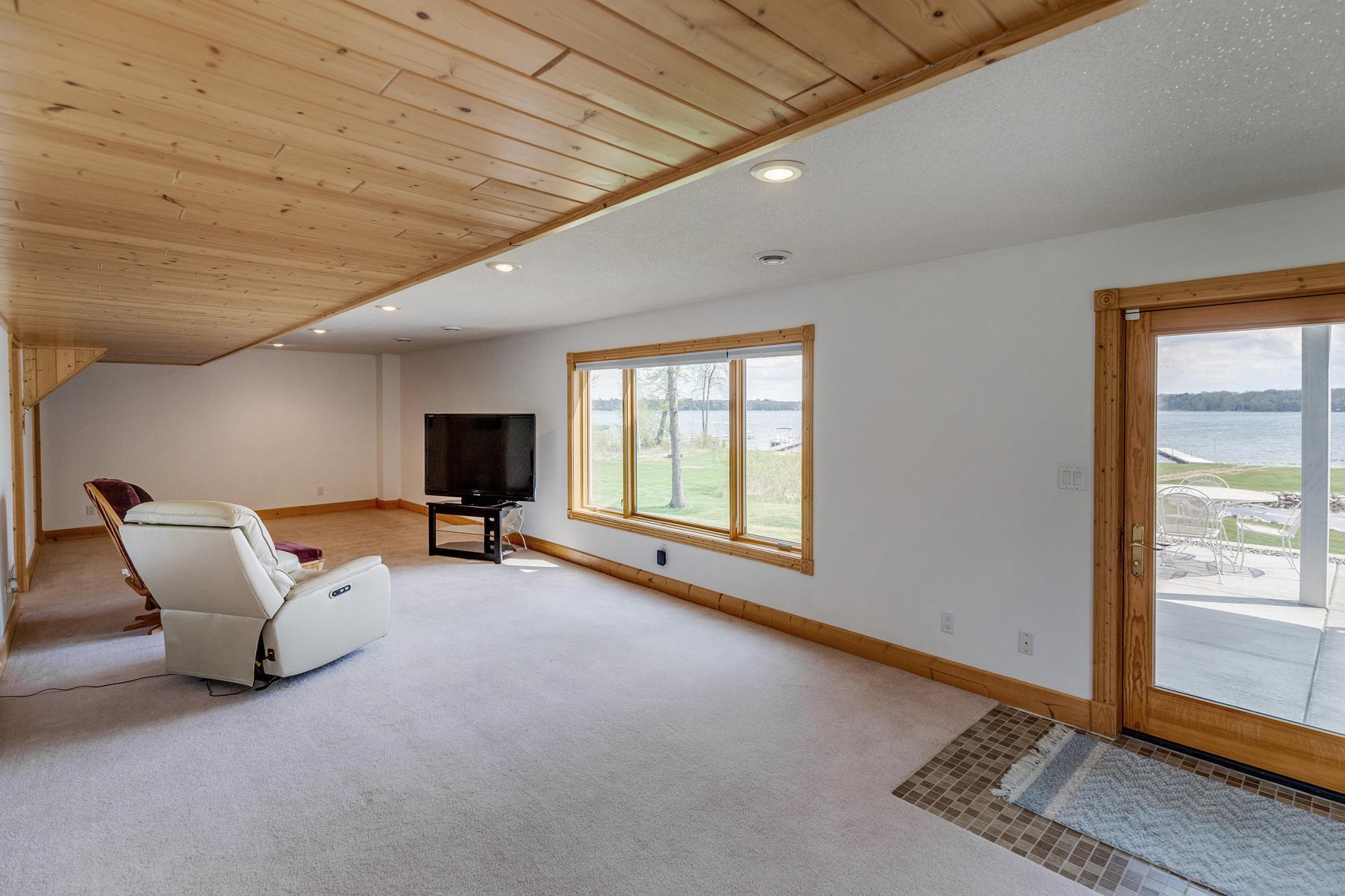 Basement family room