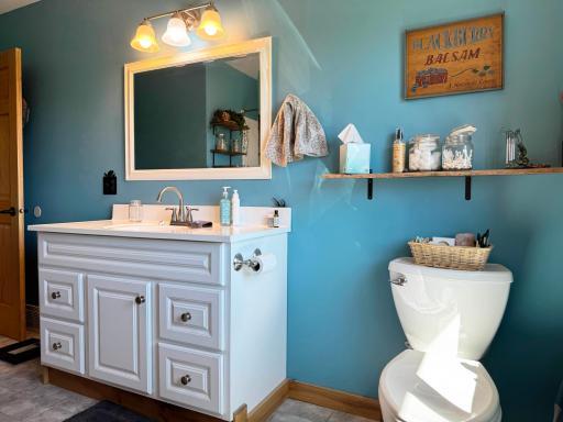 Another angle of the main floor bathroom.