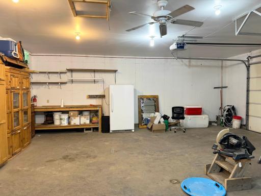 One more shot inside the attached garage.