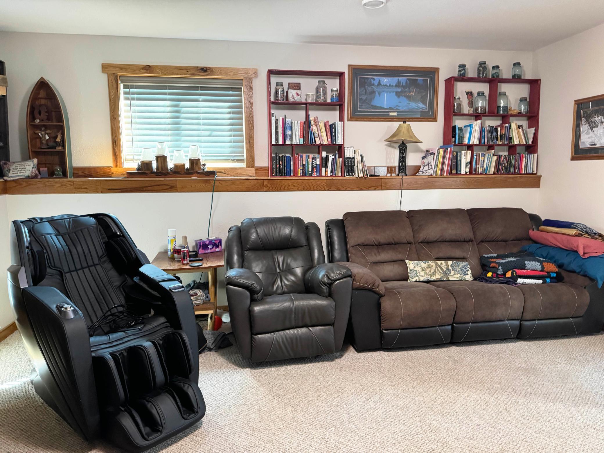 One more shot of the basement family room.