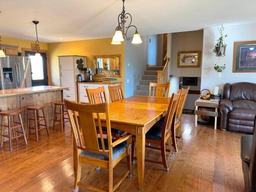 Another angle of the dining room.
