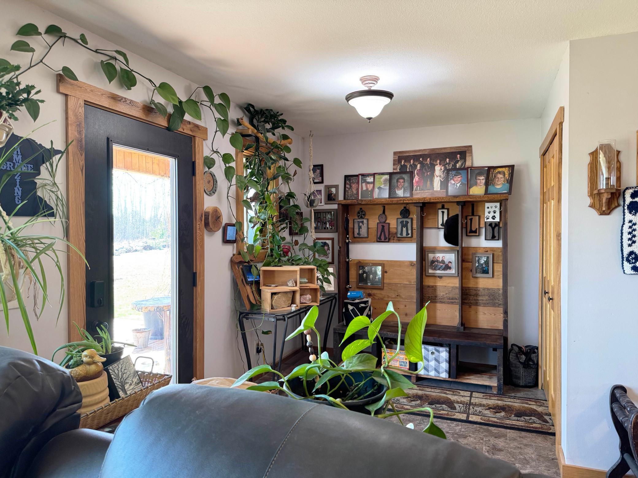 A look at the front entryway.