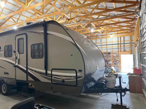 One more look at the pole shed's interior.