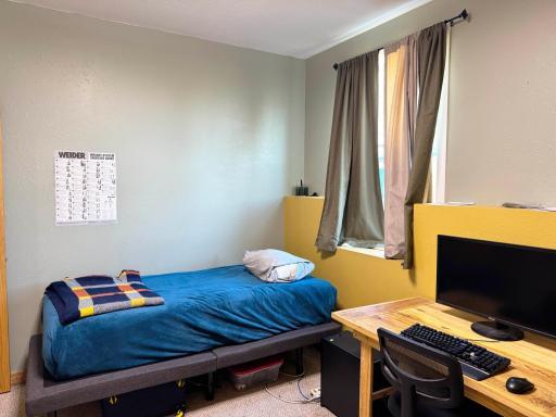 Another angle of the fourth bedroom.