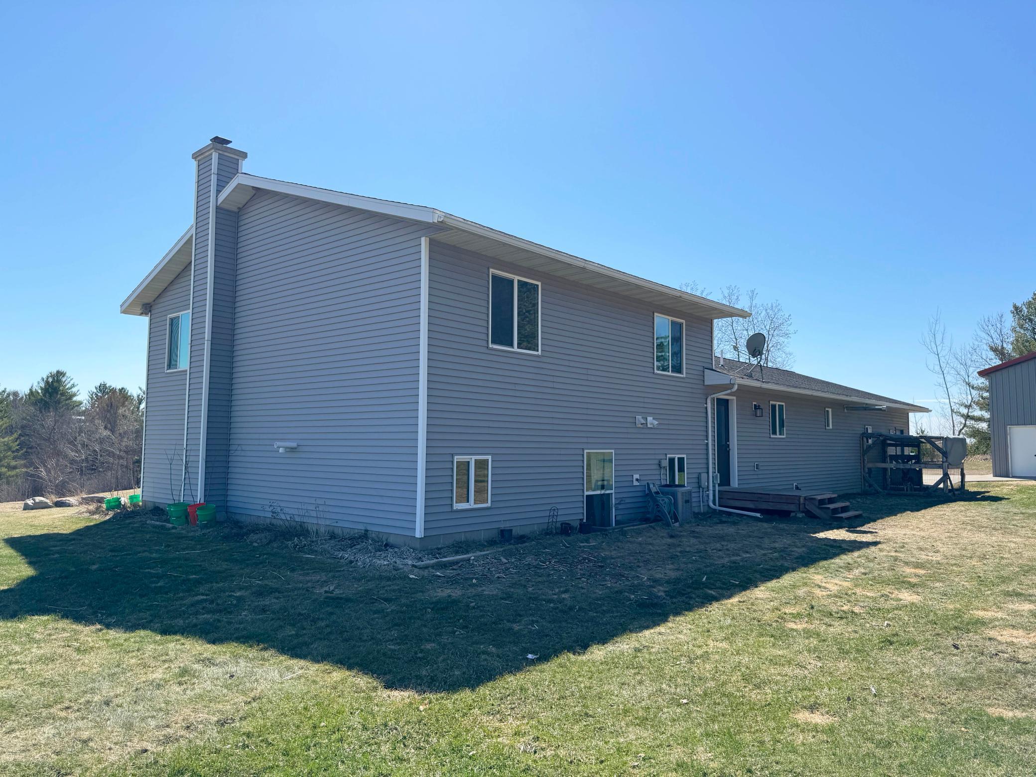 Another shot of the home's exterior.