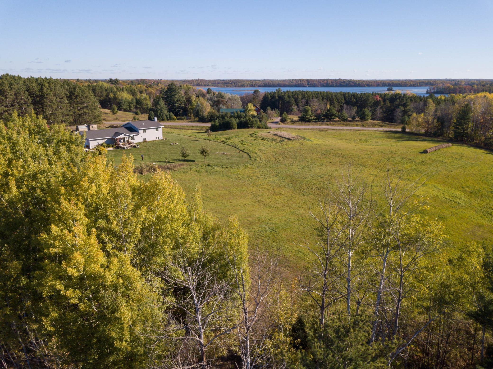 More aerial views of the property.