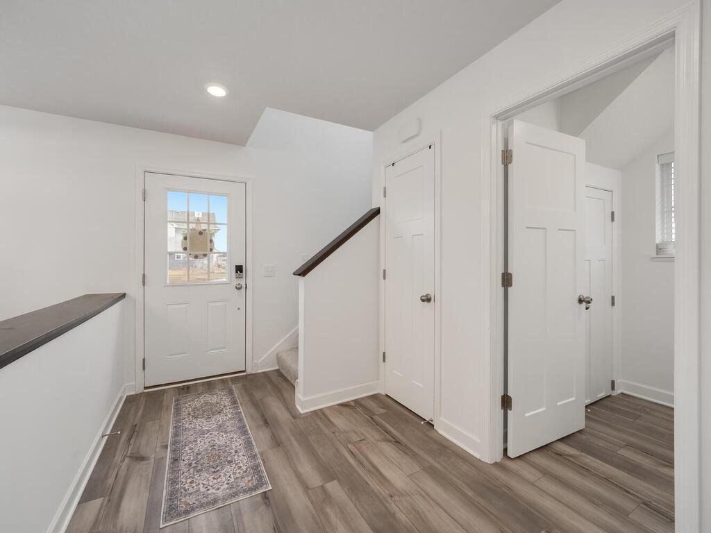 Entry Way, KeyPad Lock On Front Door