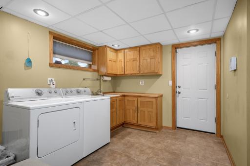 Washer and Dryer not included - Custom Cabinetry in laundry area