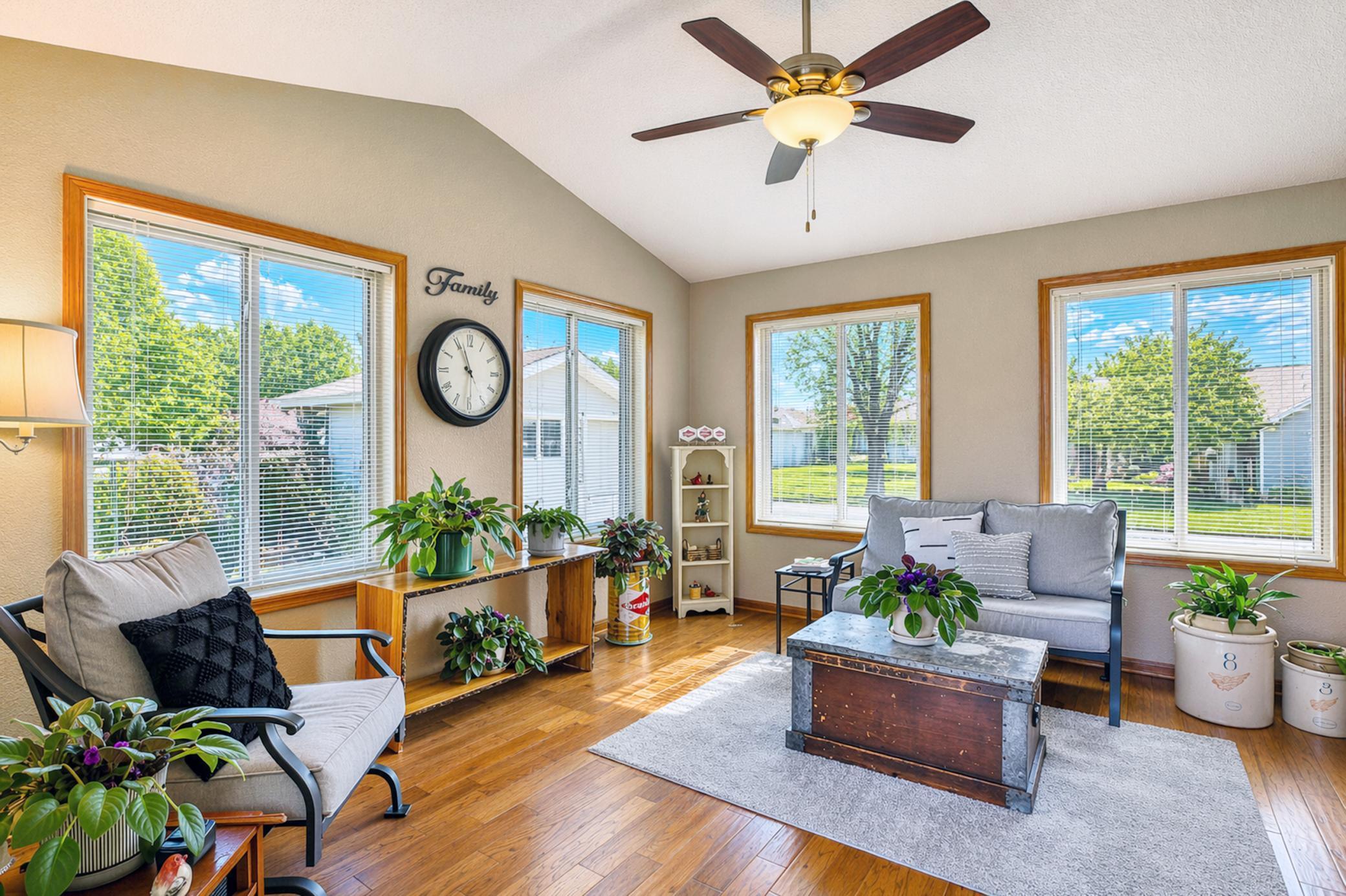 This sunny space is a truly wonderful place to be