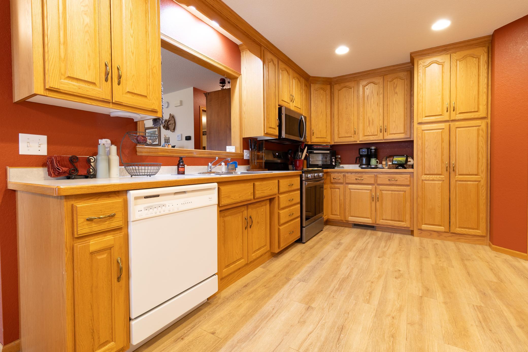 Lovely Kitchen with New Stove