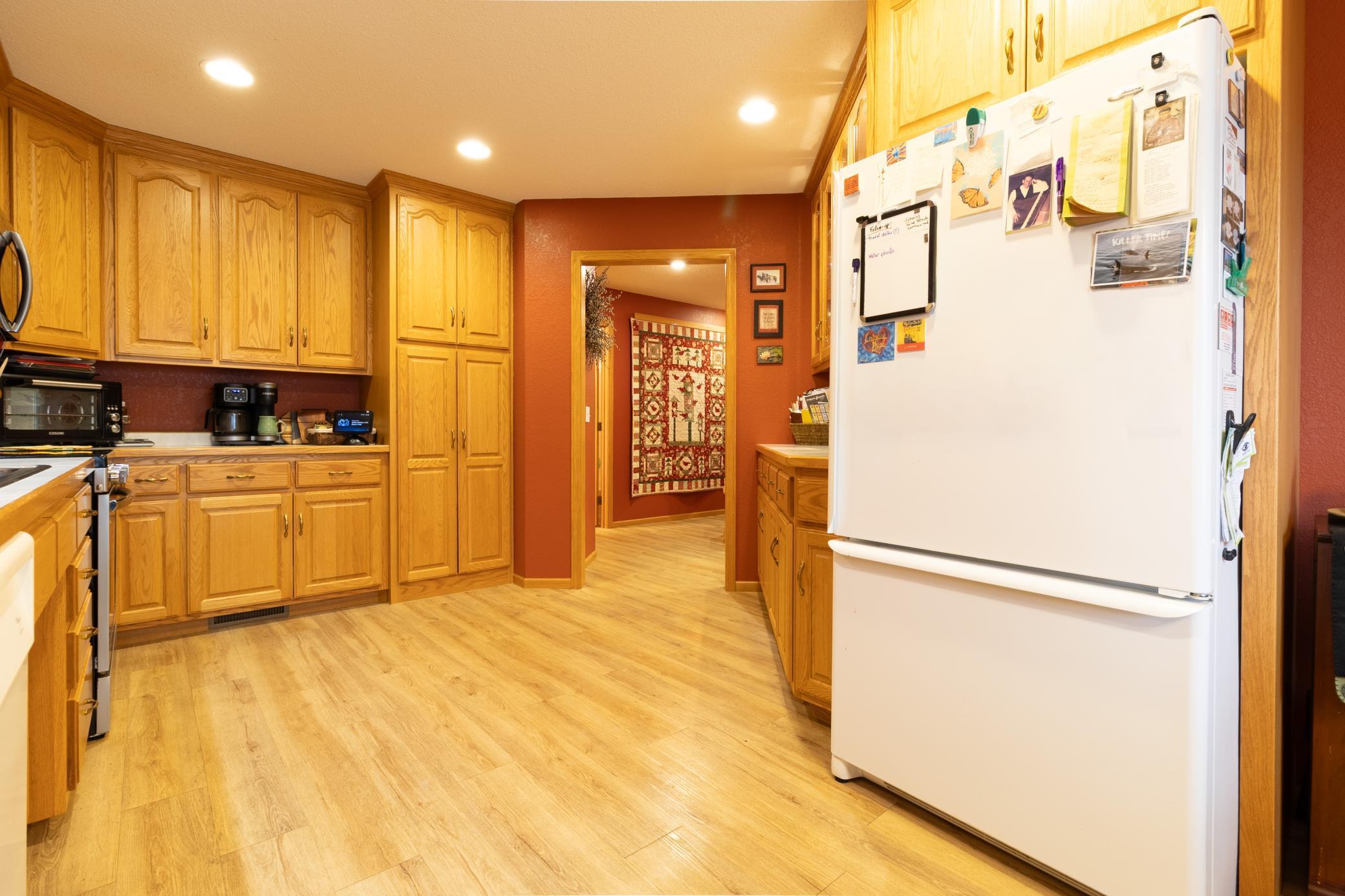 Kitchen Features Nice Cabinet Space