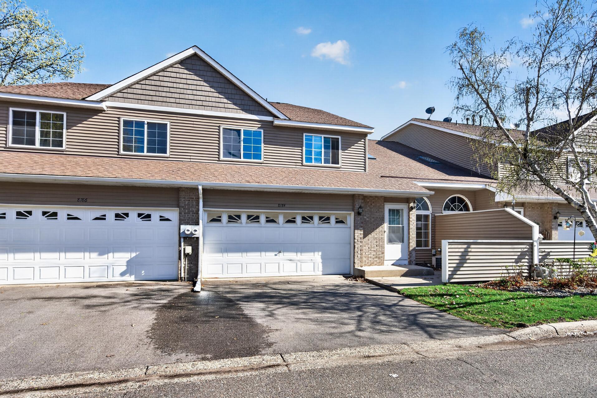 Ample two car garage and plenty of parking at home or guest parking