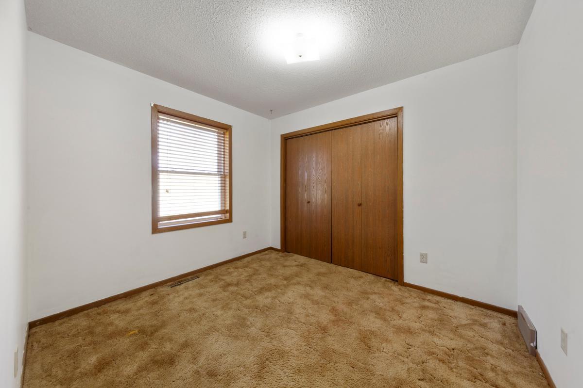 Just like the other two bedrooms, this room has a large closet area as well
