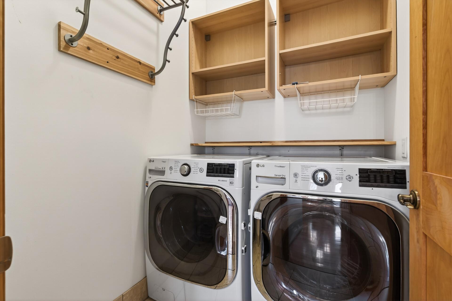 Convenient main floor laundry!