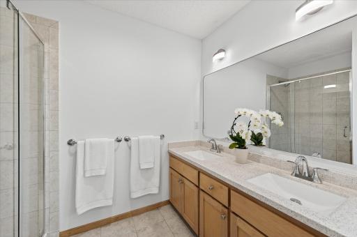 Primary full bathroom - Updated bathrooms August 2025.