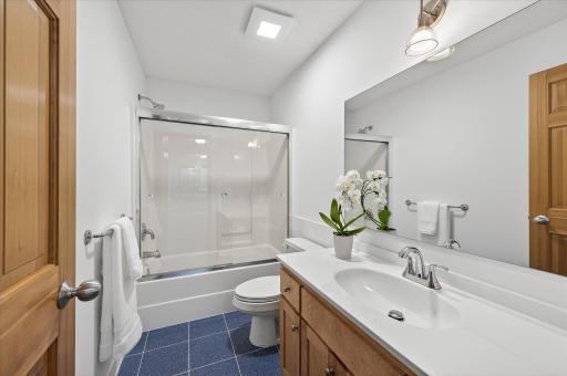 Upper level full bathroom - Updated bathrooms August 2025.