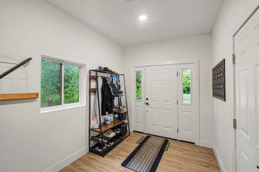 Spacious foyer welcomes you. This level has access to the garage. Seller has added an ADT Security System which he pays monthly $70.27.