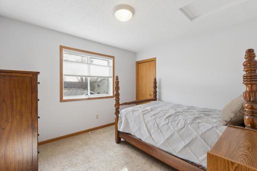 Bedroom #2 on the upper level. Nice window for great light!