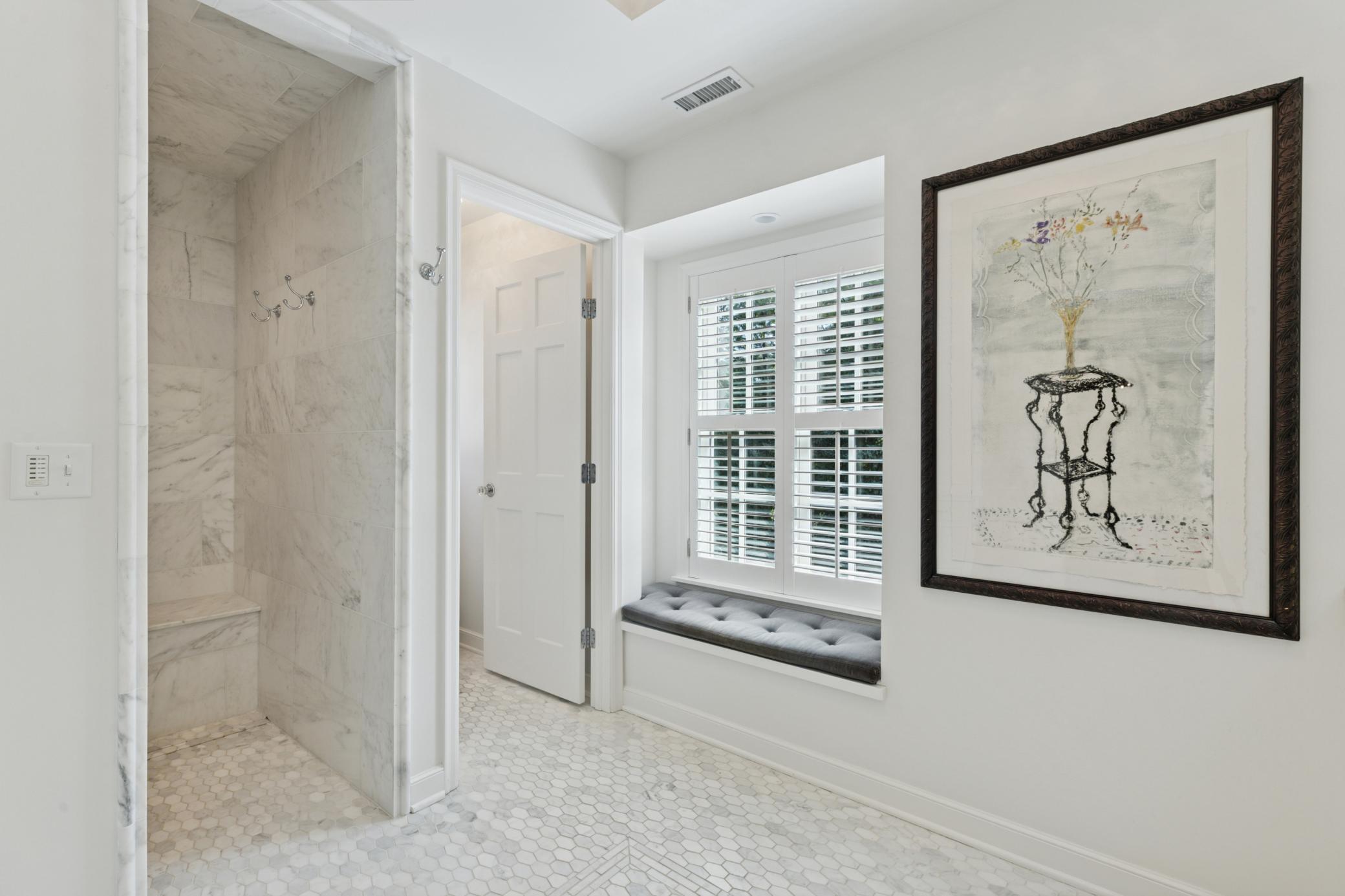 Window seat with great natural light