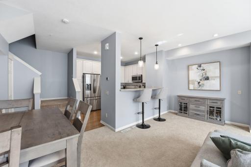 The heart of the home, let's check out the gourmet kitchen.