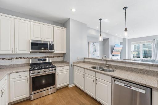 Storage, counter space, stainless steel, oh my!