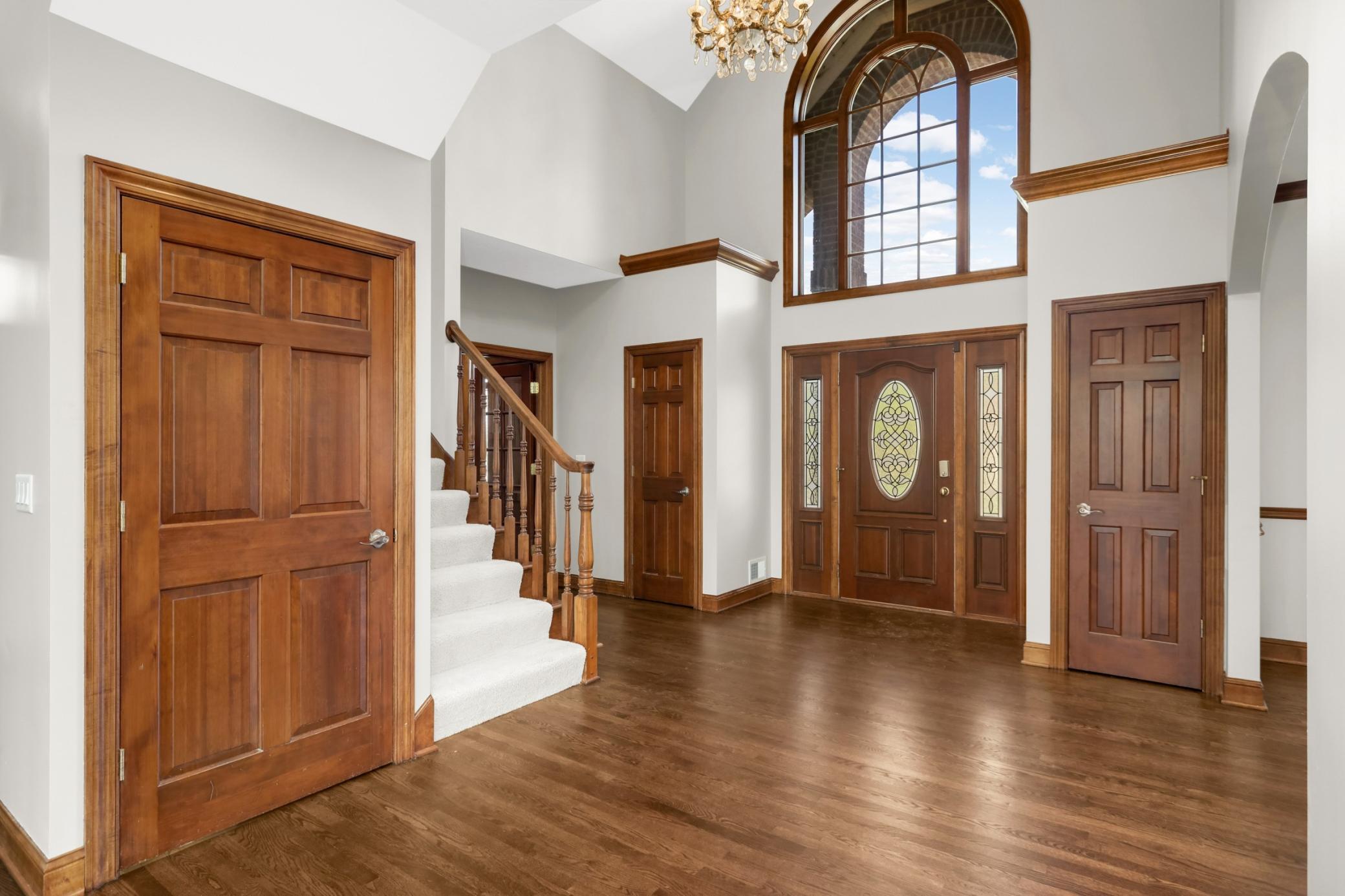 Grand, welcoming foyer