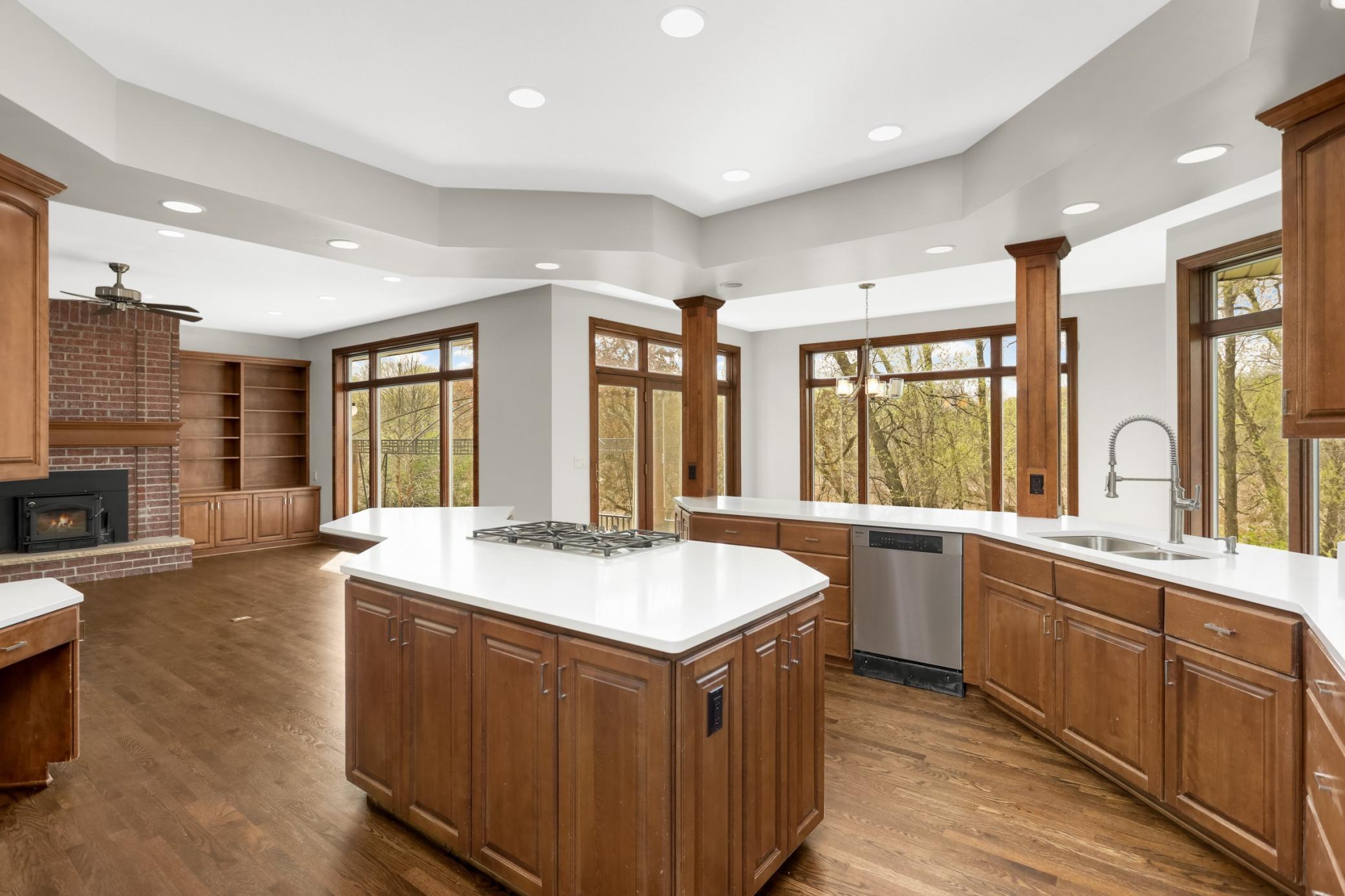 Chef-inspired kitchen