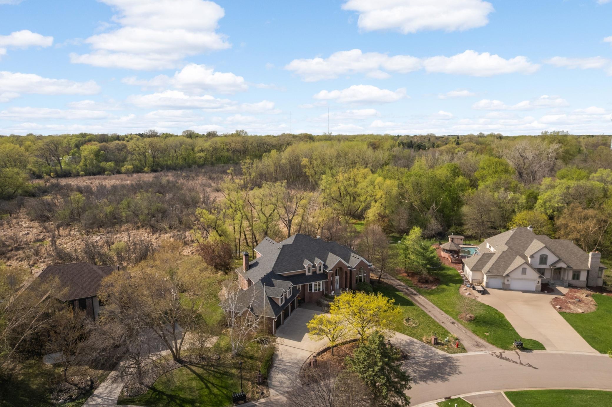 Nearly an acre of privacy