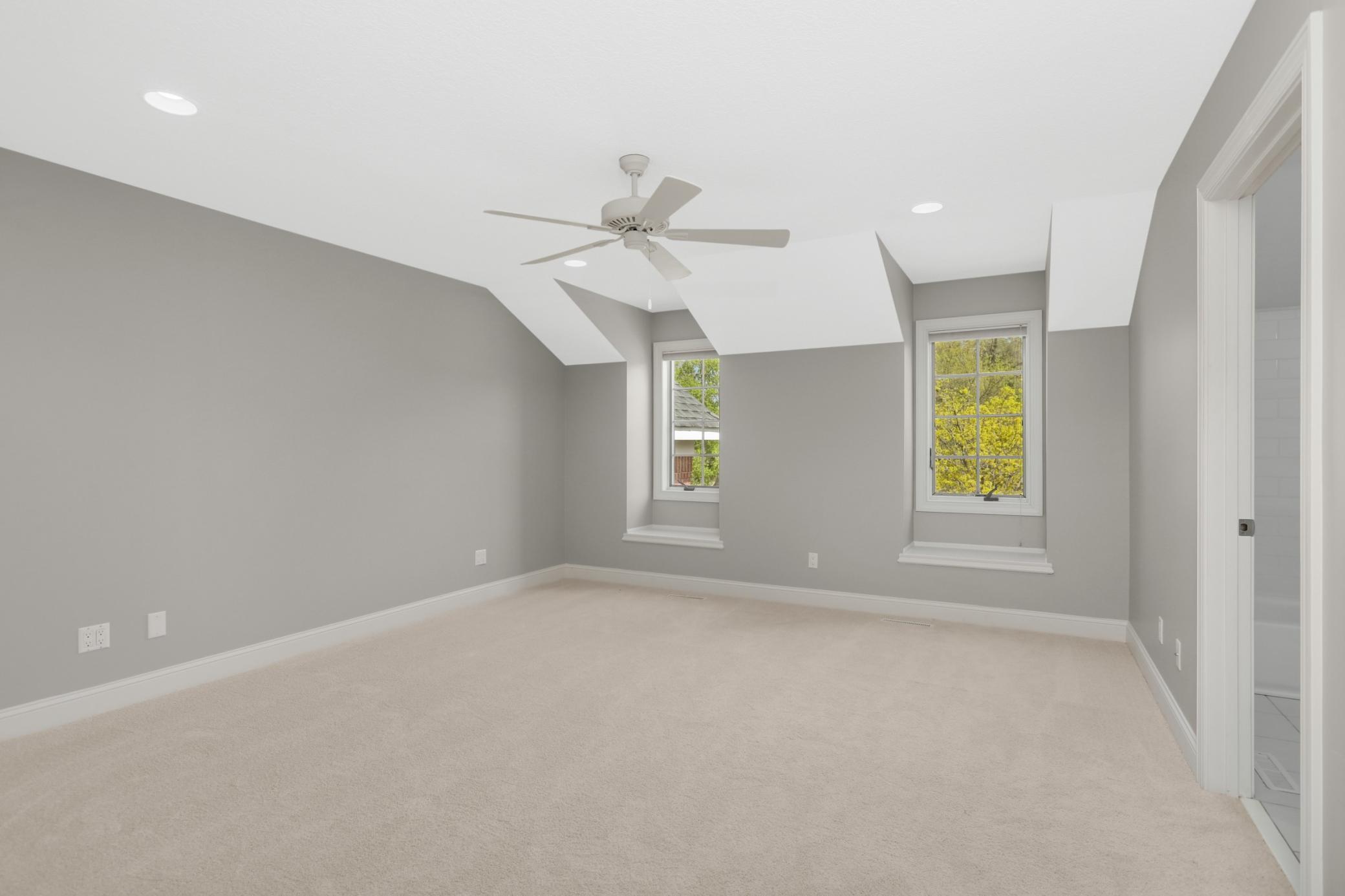 Newer carpet and updated flooring throughout