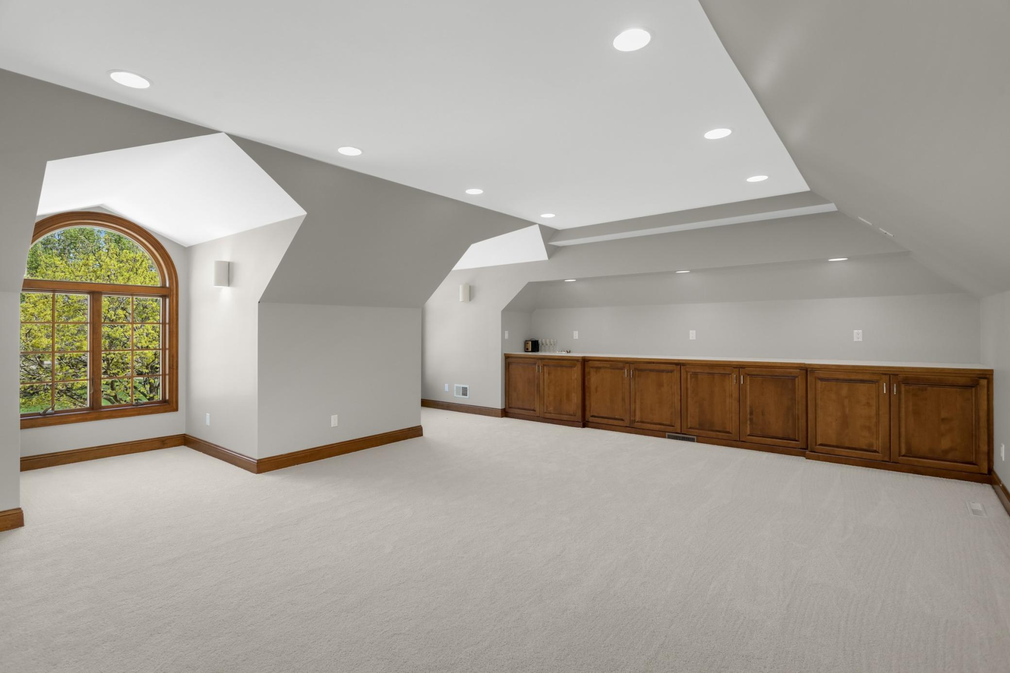 Oversized media room