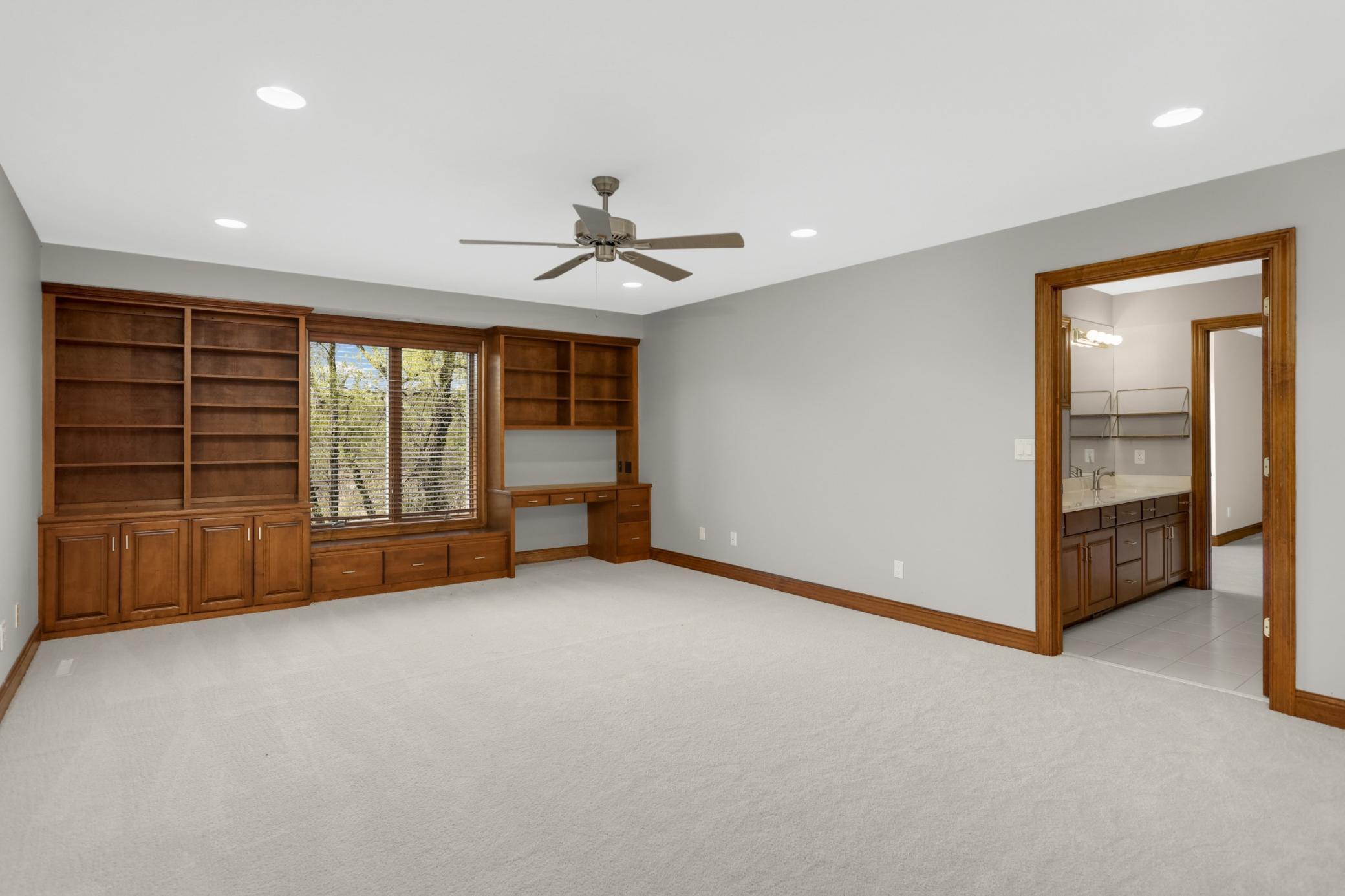 Large bedrooms with abundant natural light