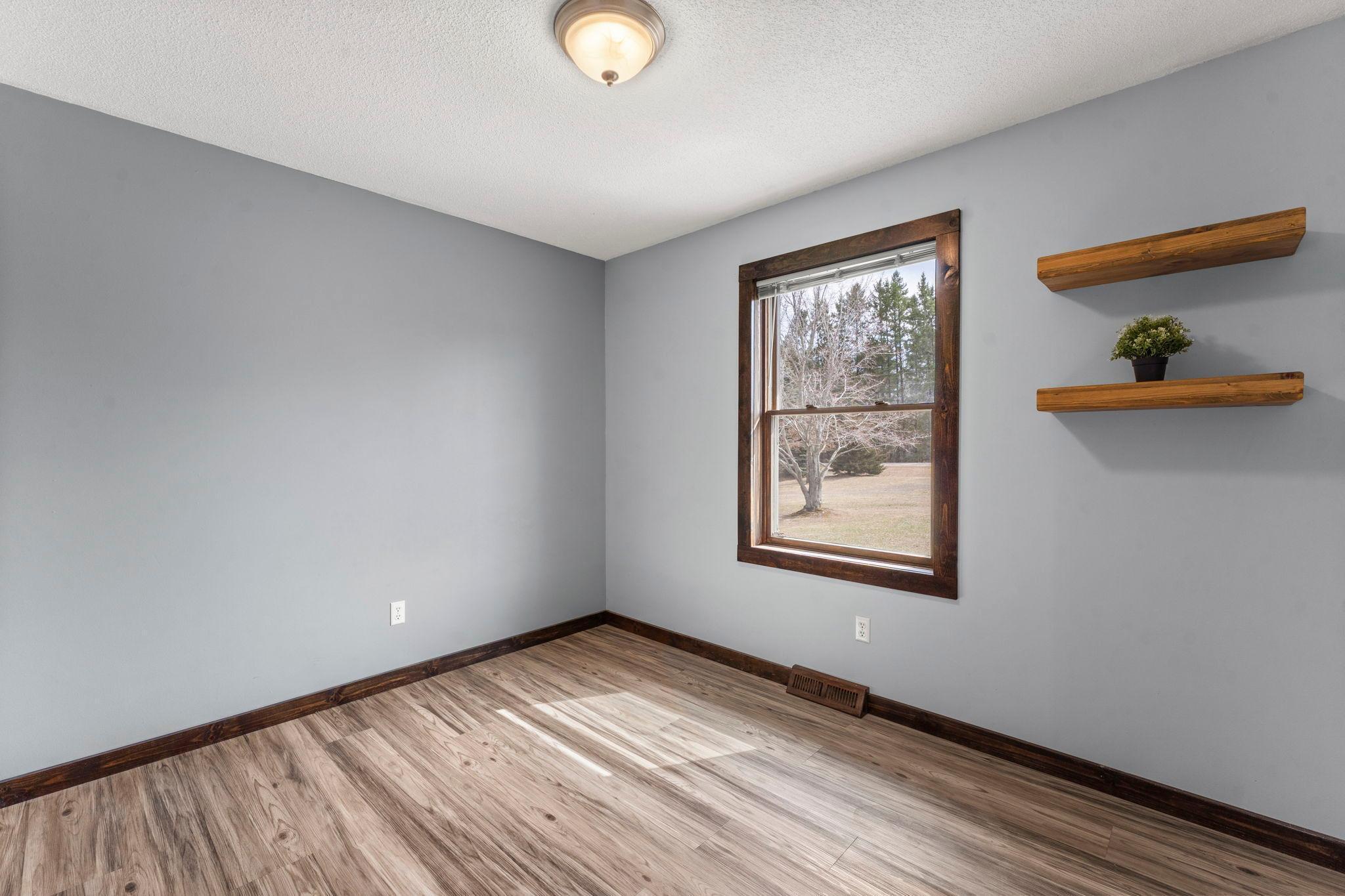 A look at bedroom two on the main level.