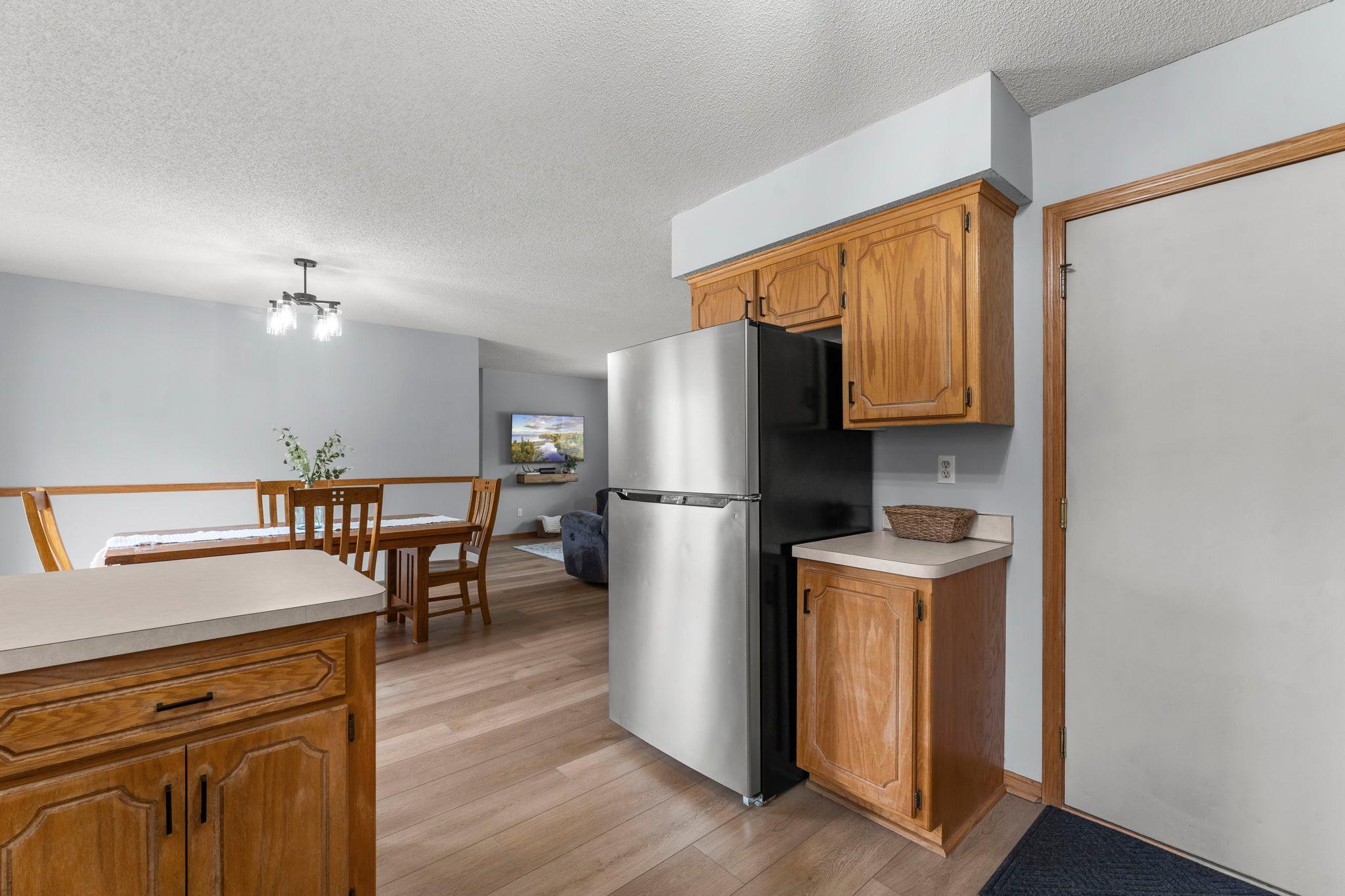 Another view of the kitchen looking into the dining area.