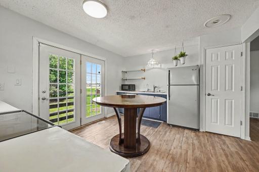 Kitchen + (future) deck door