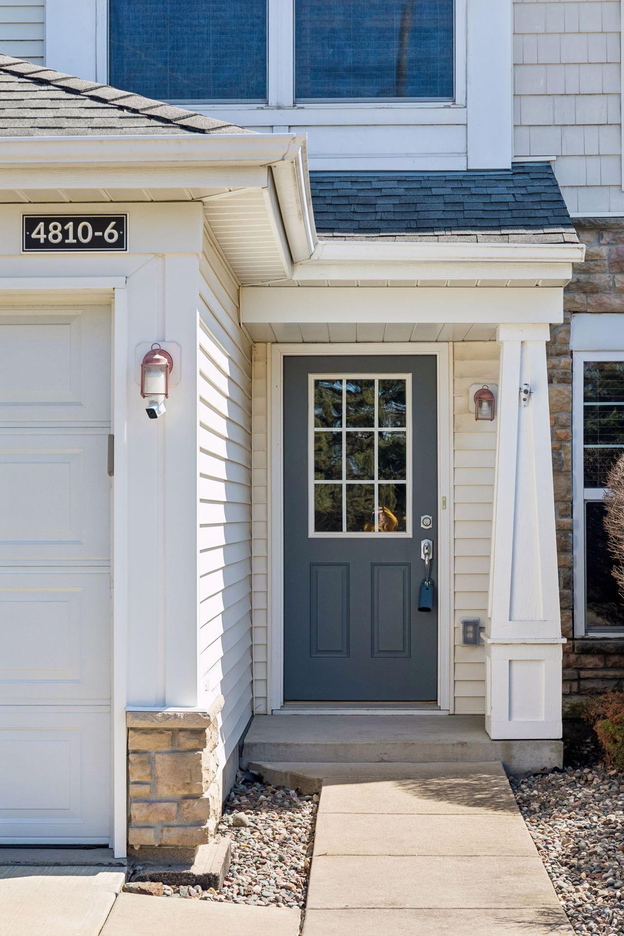 Private front entrance