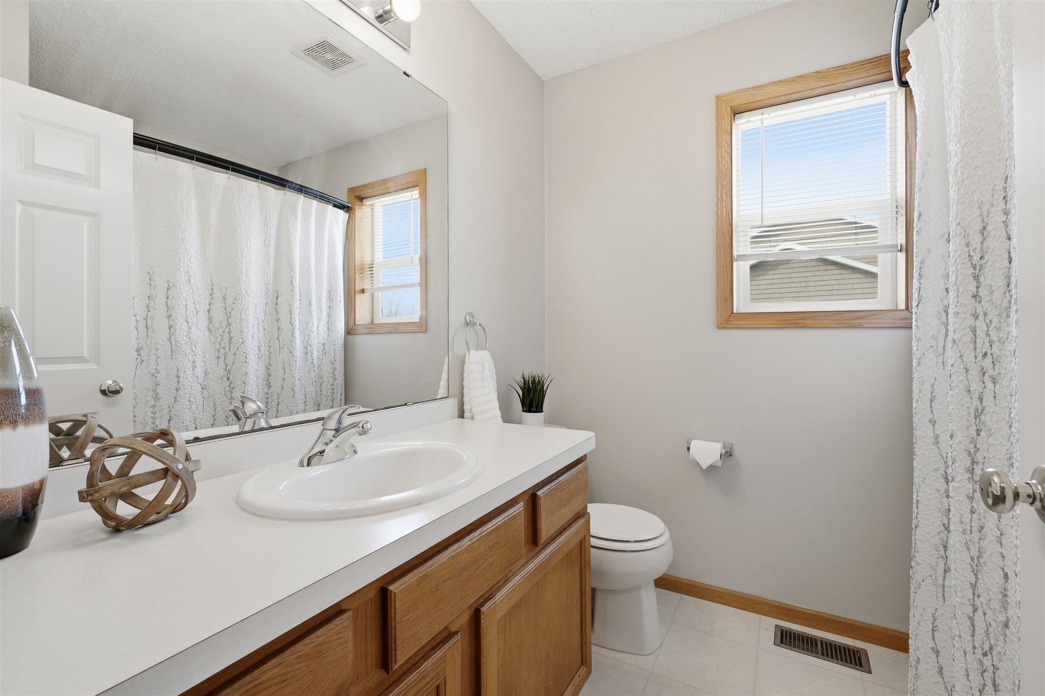 Enjoy everyday ease with a full bathroom on the upper level