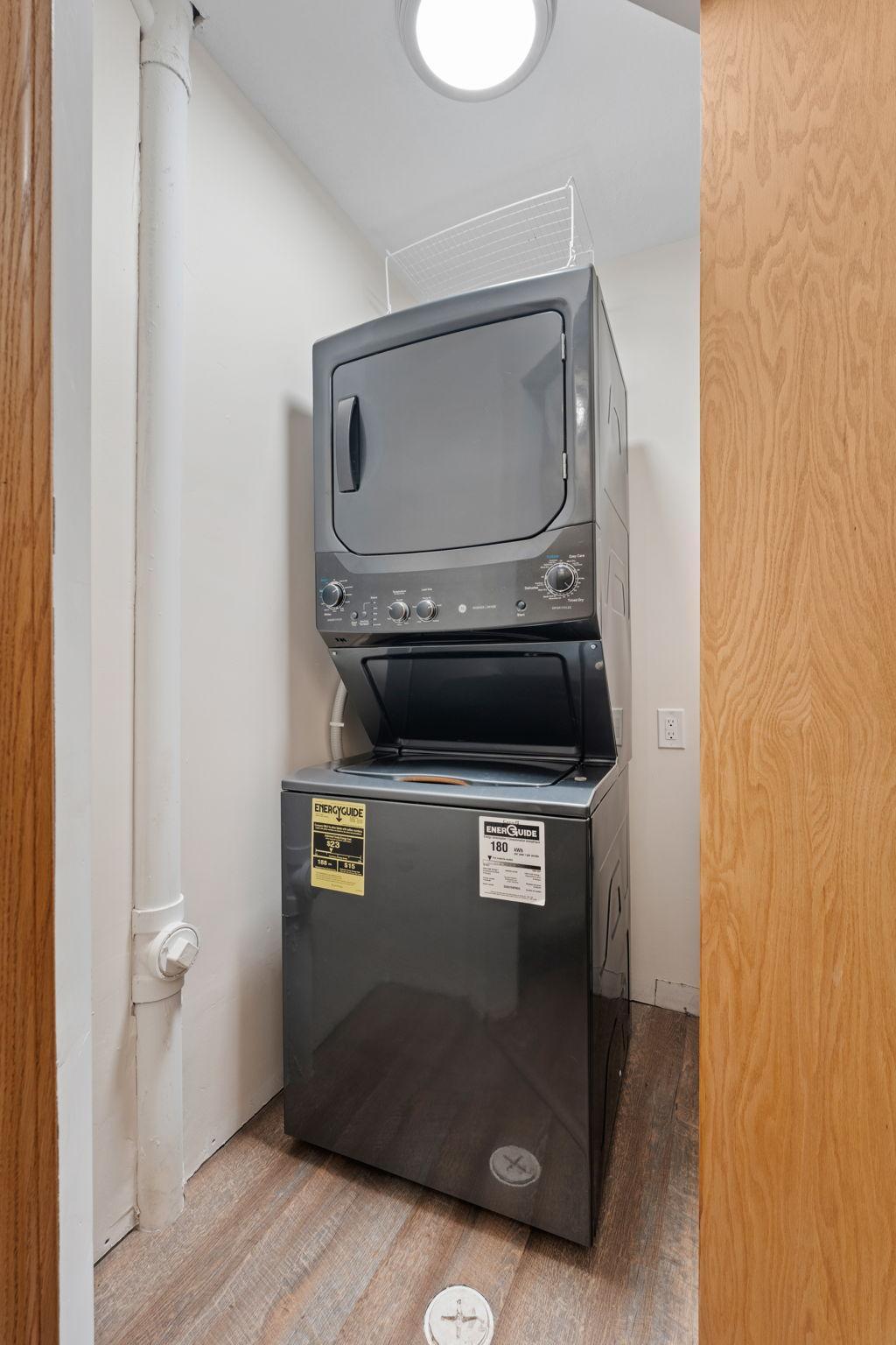 New laundry in 2022 in the lower level