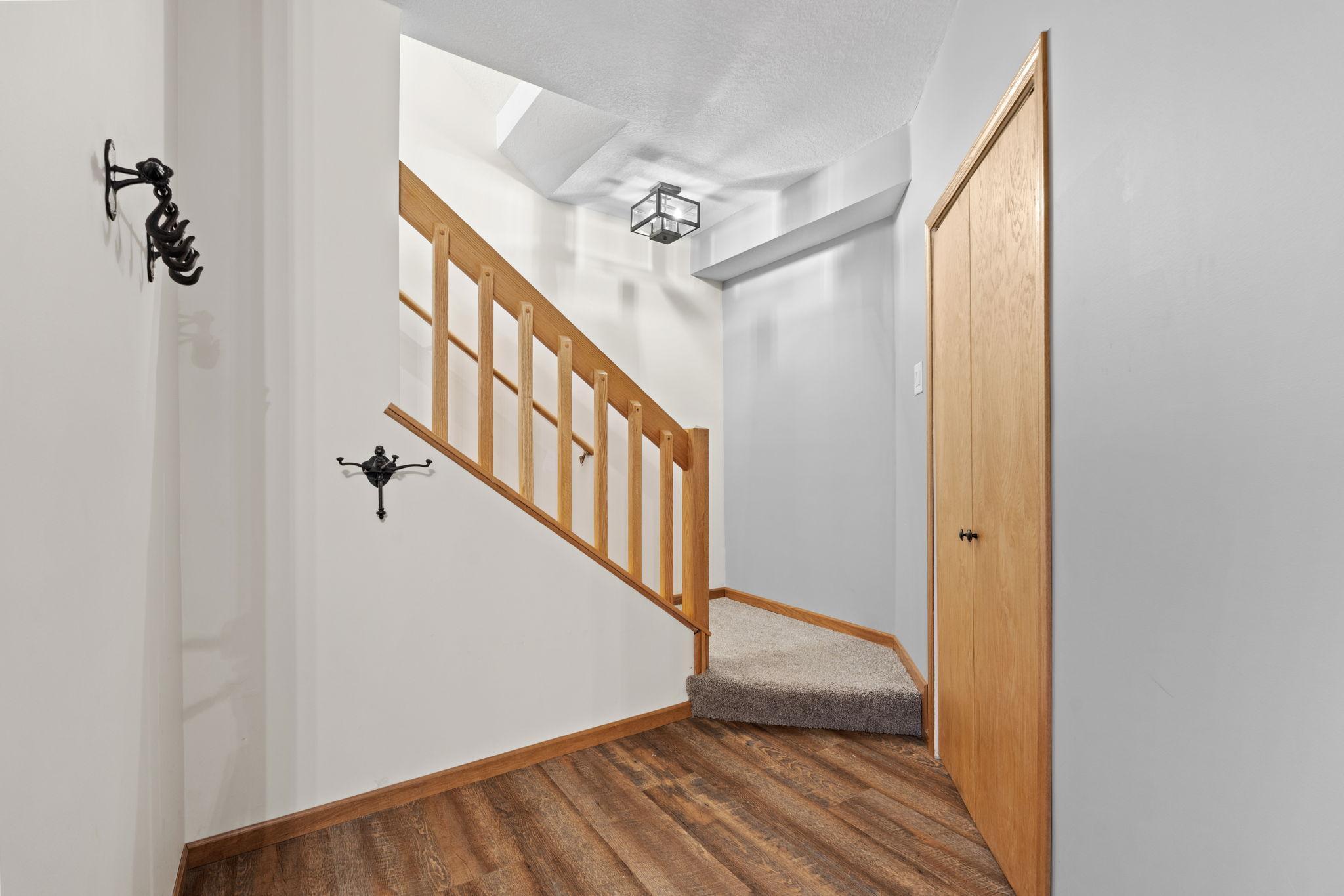 Staircase to the lower level