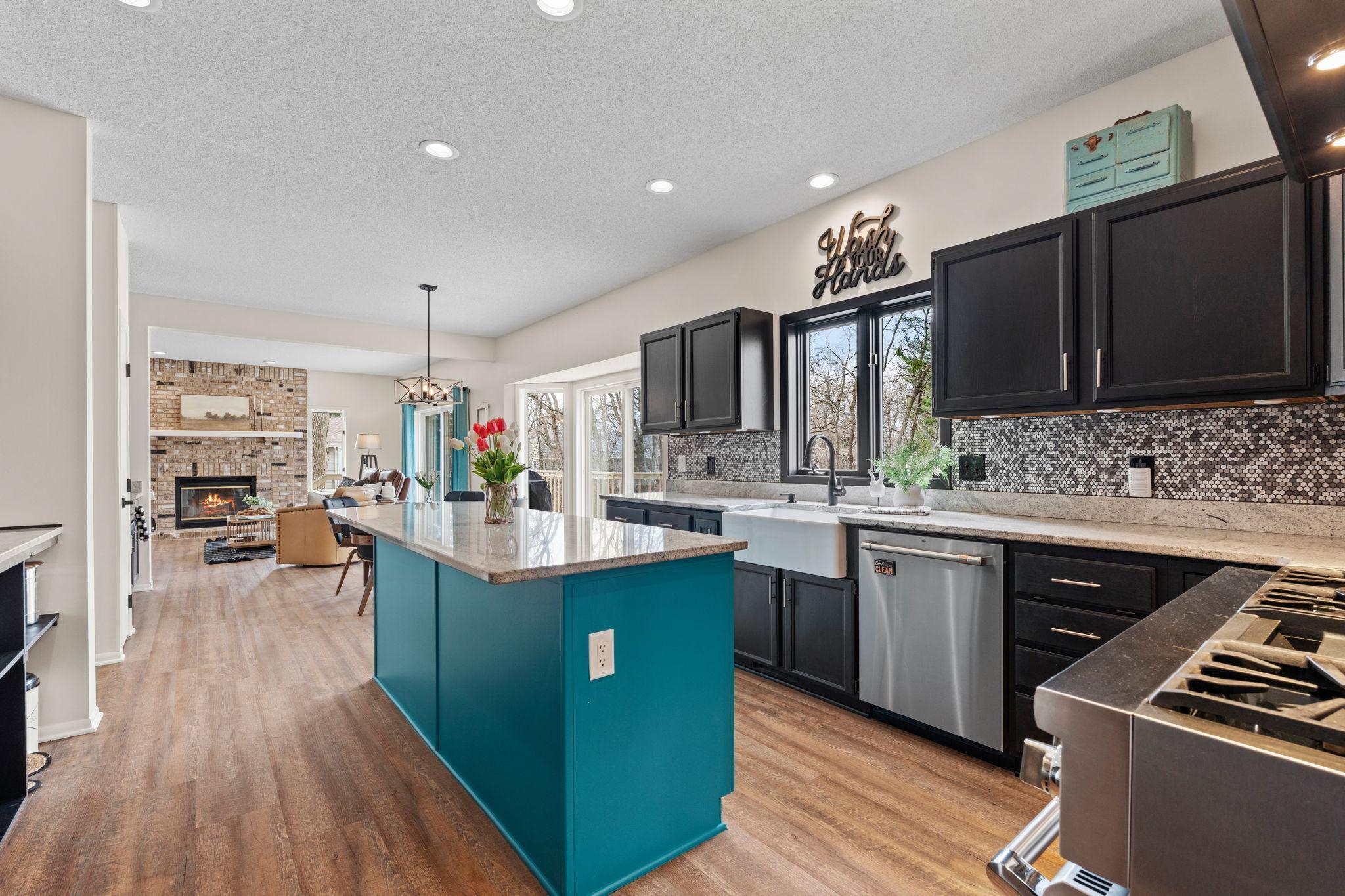 2022 Kitchen remodel with all new appliances, granite, Pot Filler Sink, and Farm sink