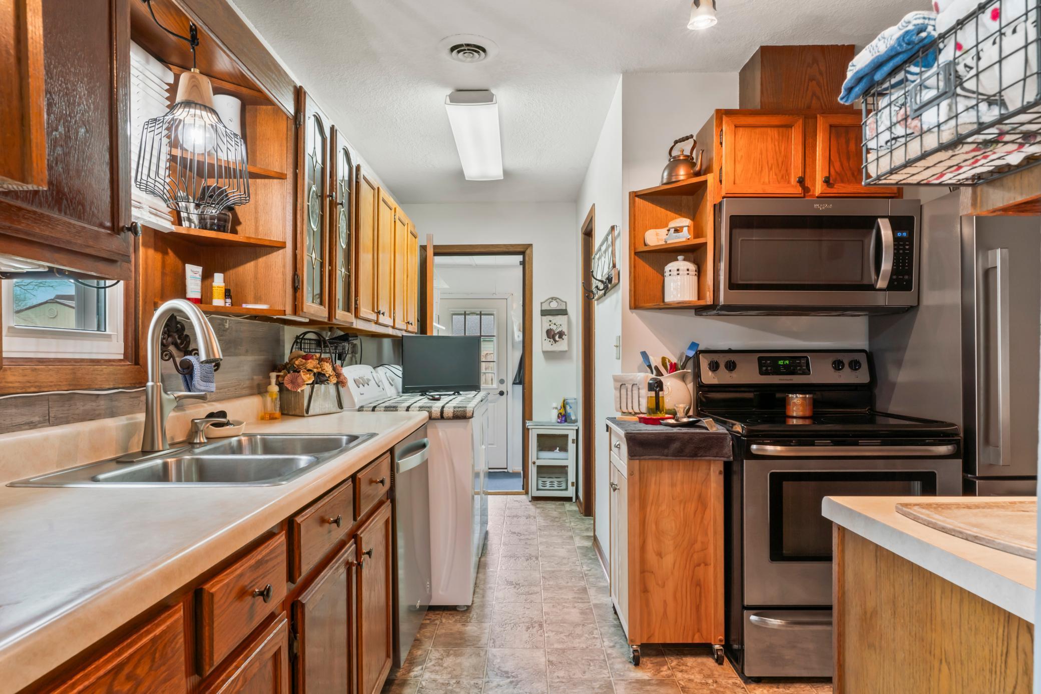 Kitchen With Laundry