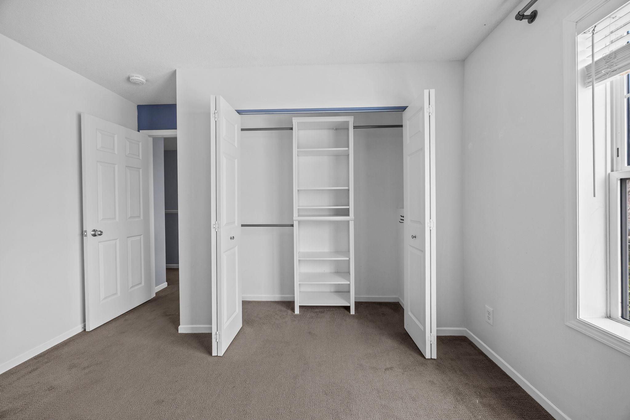 Closet w/ organizer