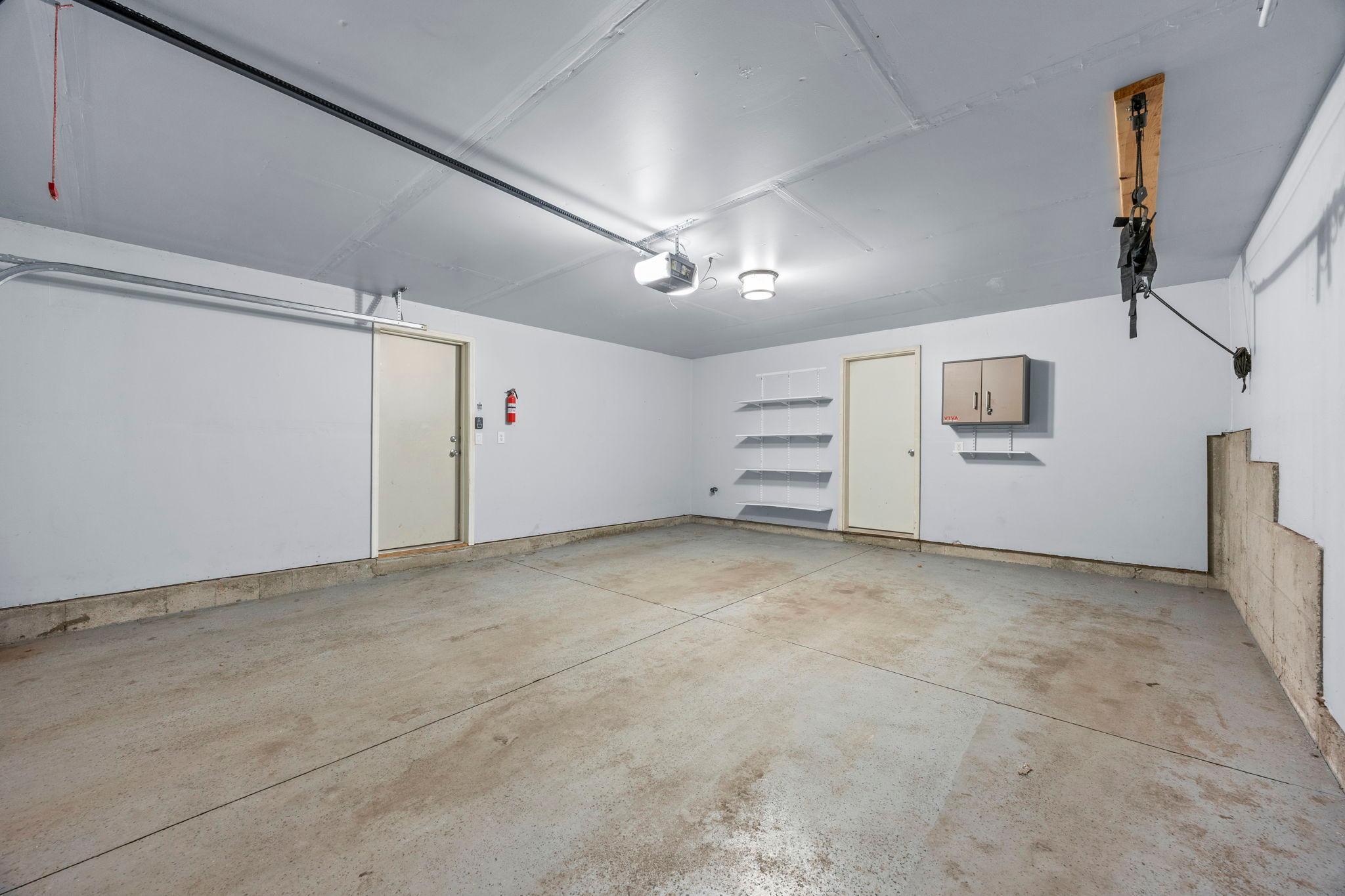 Attached 2 Car Garage