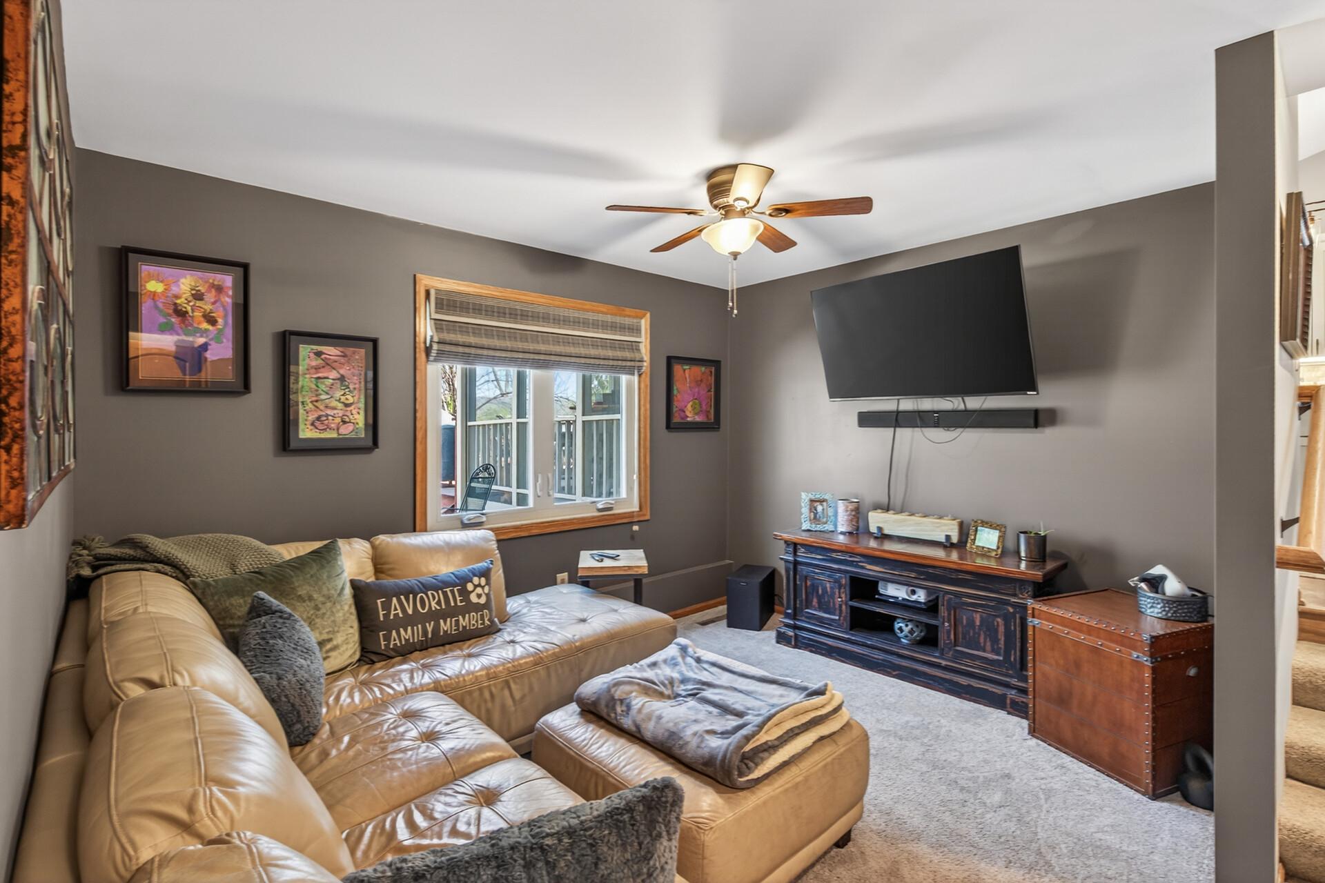 Family room the third level