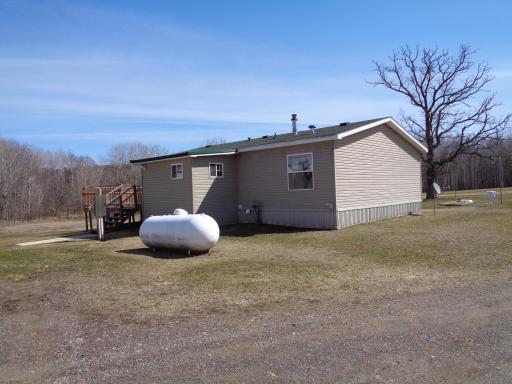 Back side of the house.