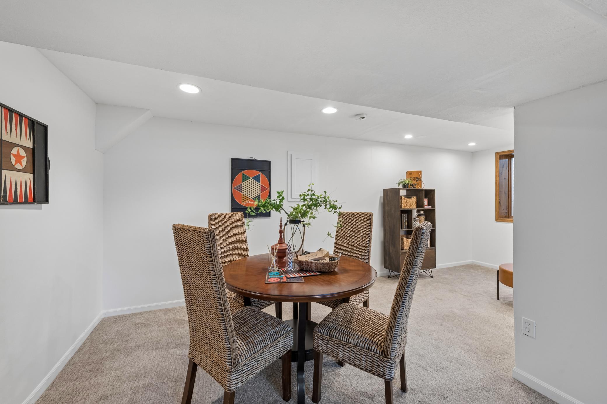 Lower Level Office/Game or 5th Bedroom