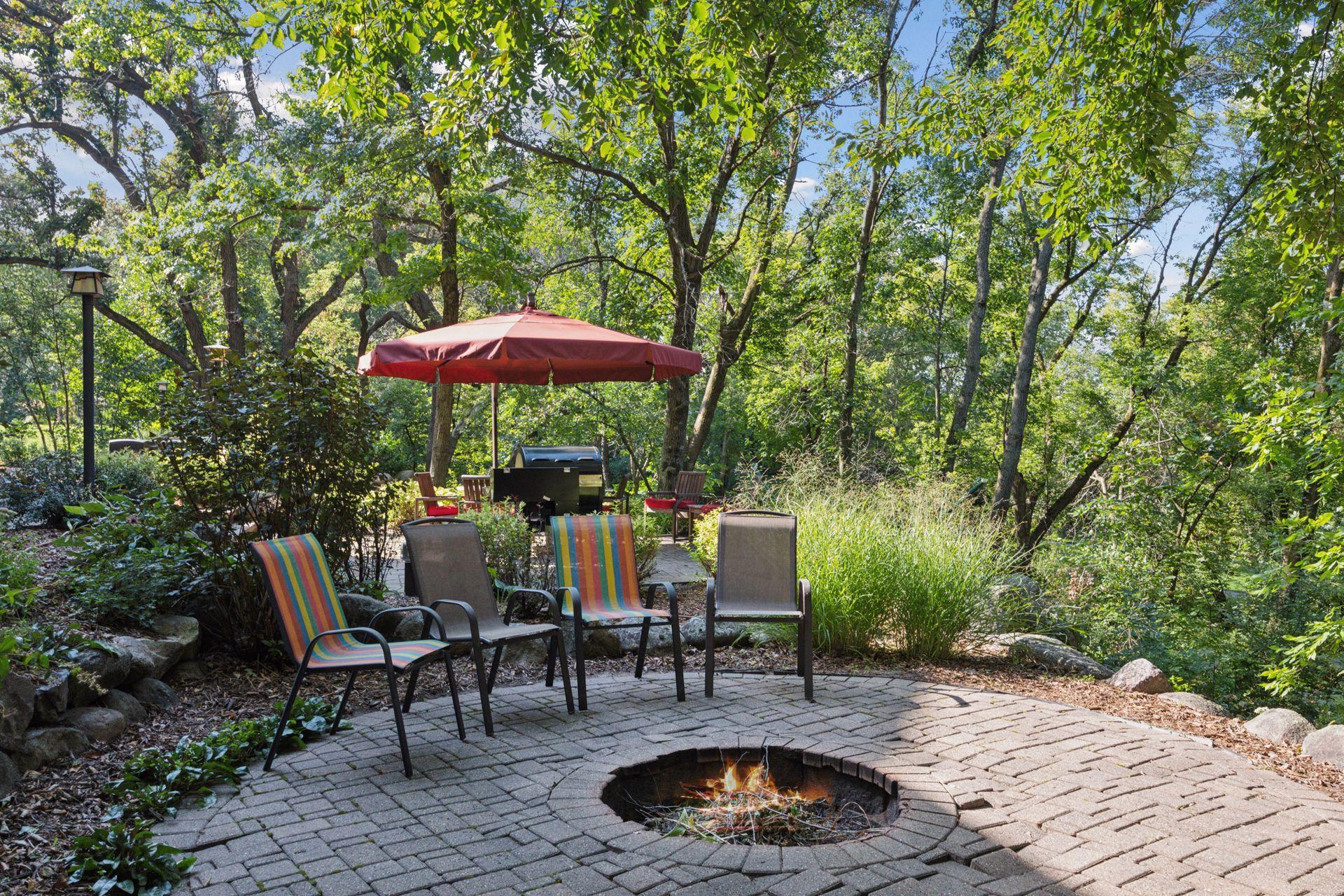 Enjoy summer nights under the stars, around the fire