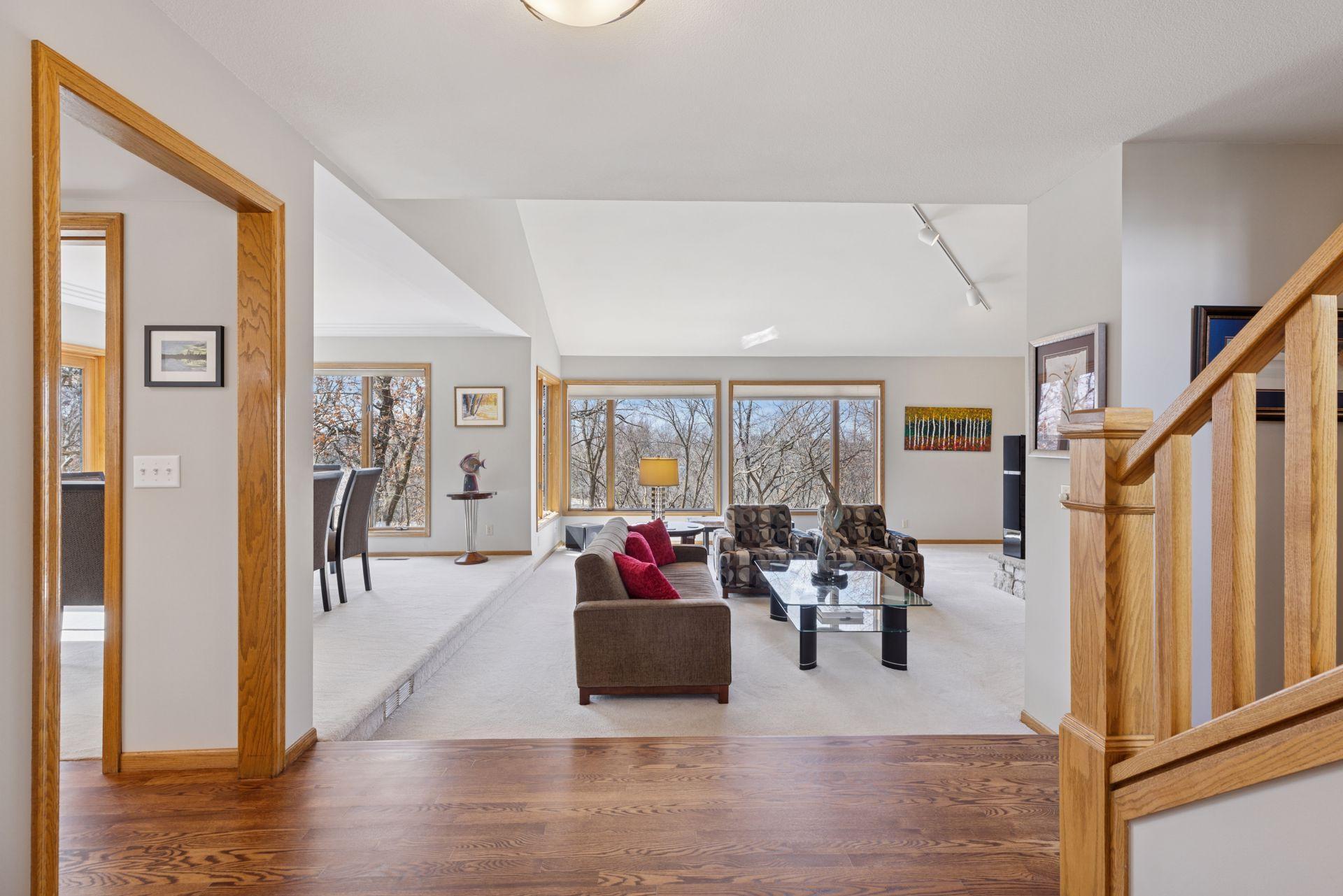 Greeted with panoramic views