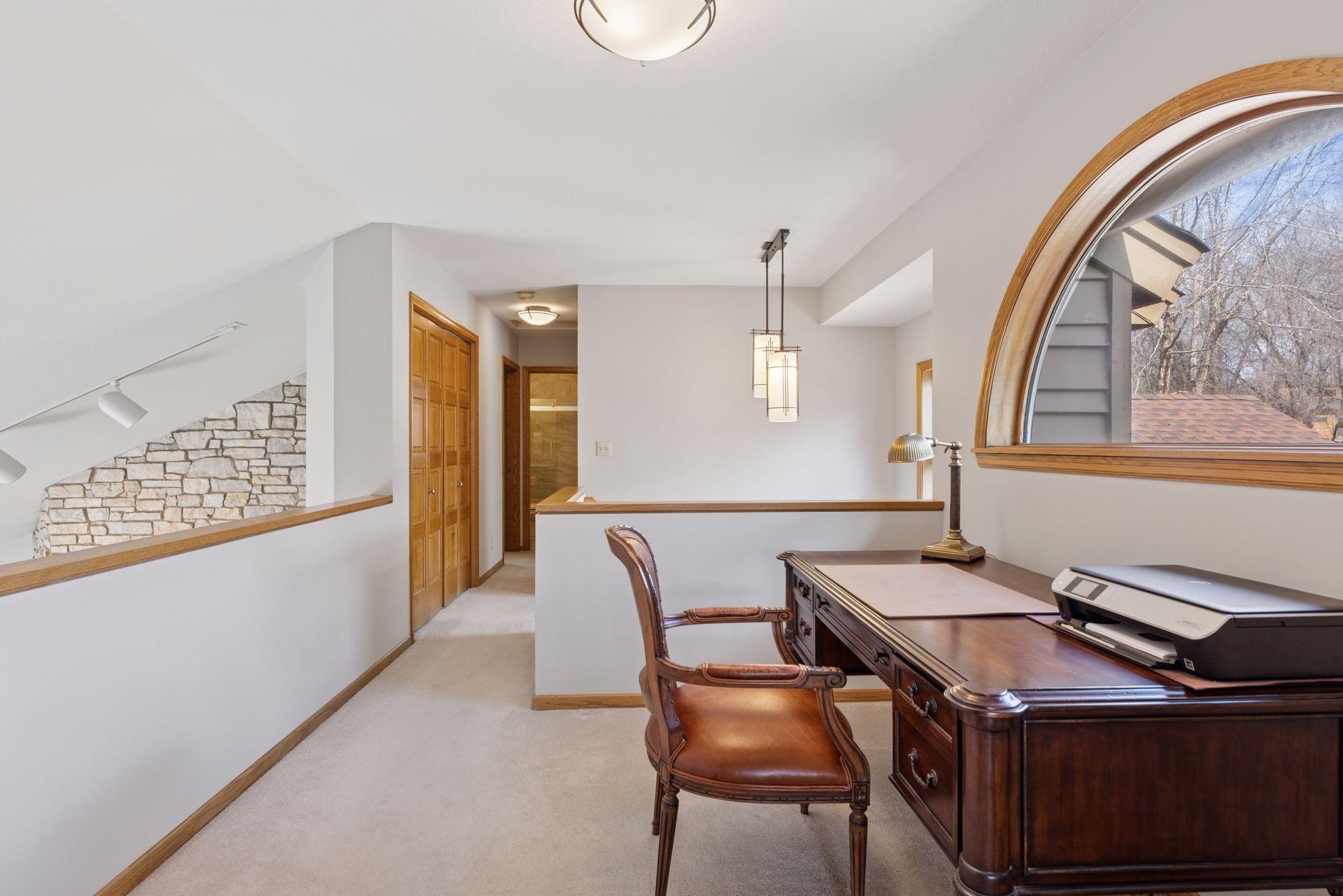 Upper level loft nook