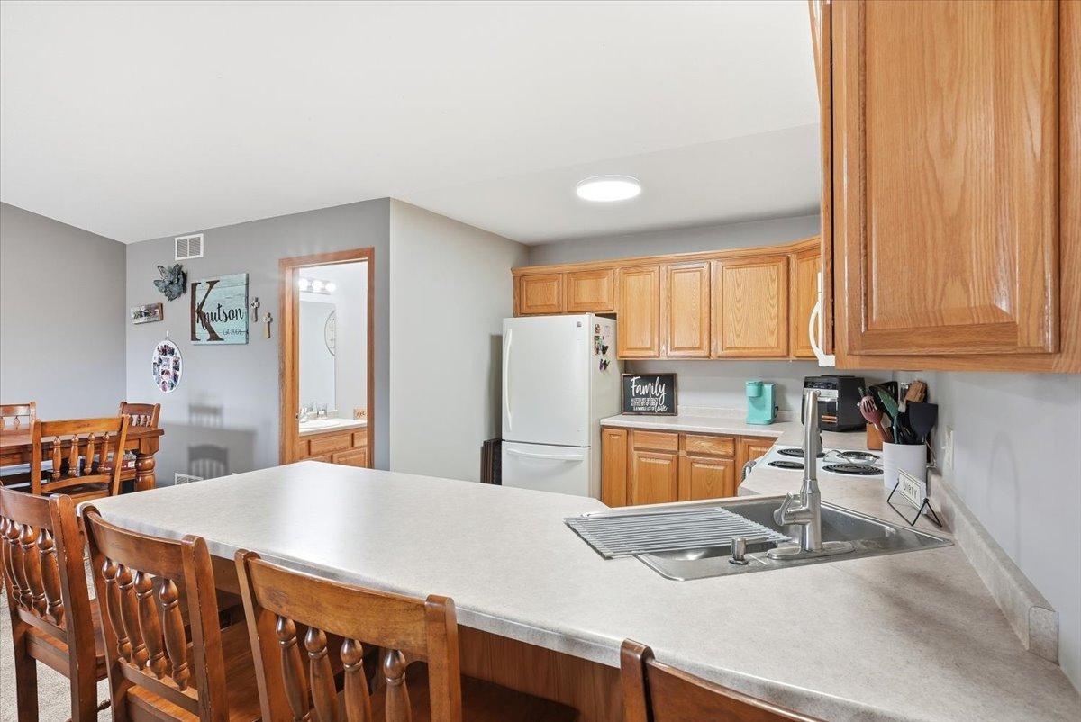 Another view of the kitchen